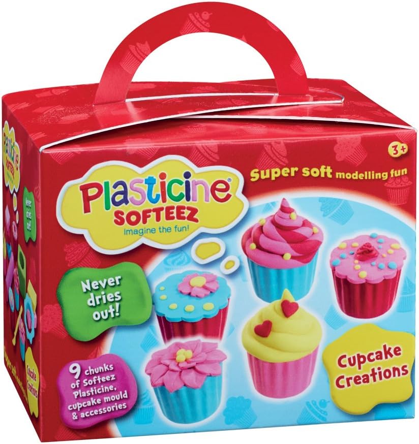 Plasticine Softeez Cupcake Creations