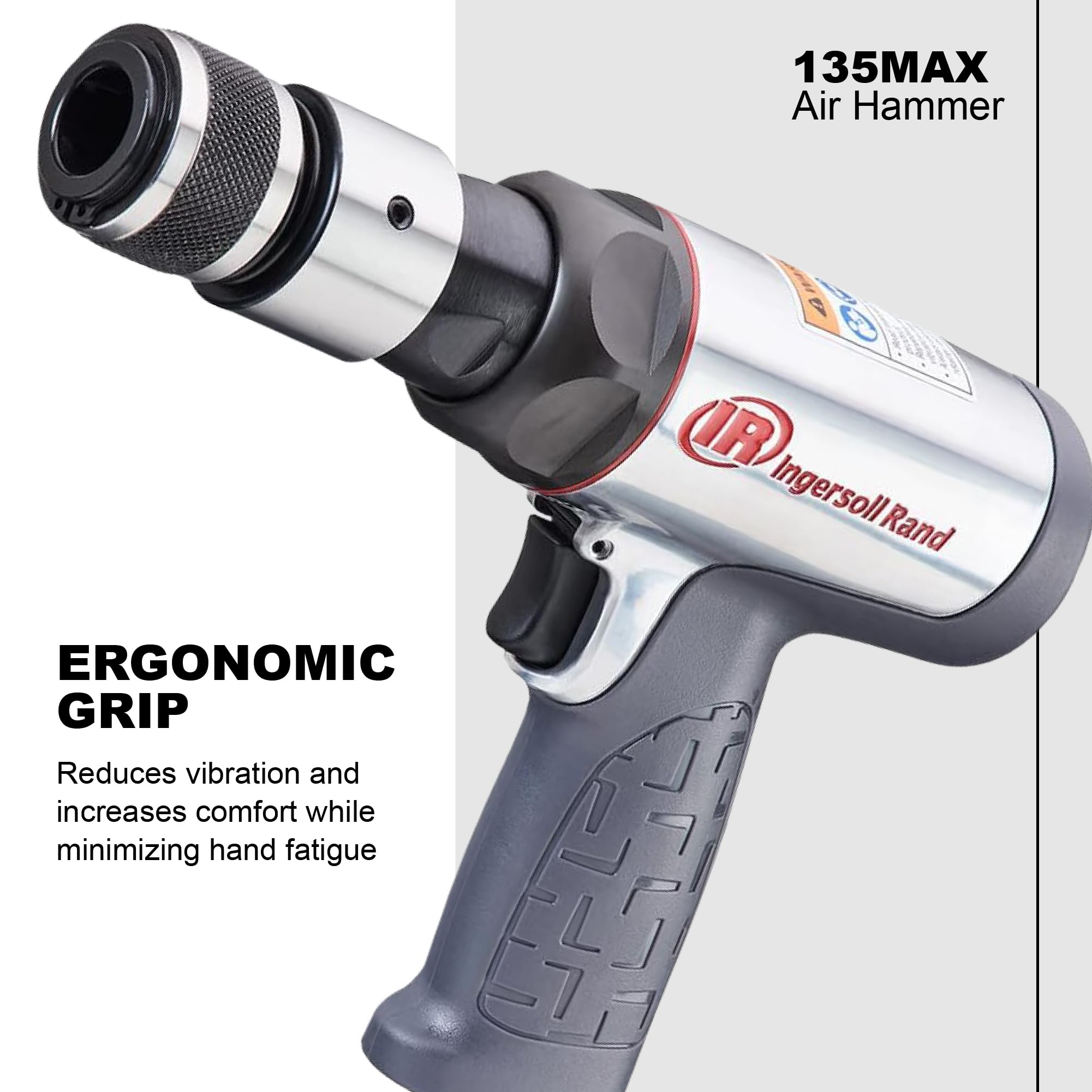Ingersoll Rand 123MAX Vibration Reduced Air Hammer, 3,530 BPM, 2-5/8