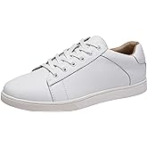 Jousen Men' s Casual Shoes Leather Dress Sneakers Business Casual Shoes for Men Breathable Fashion Sneakers