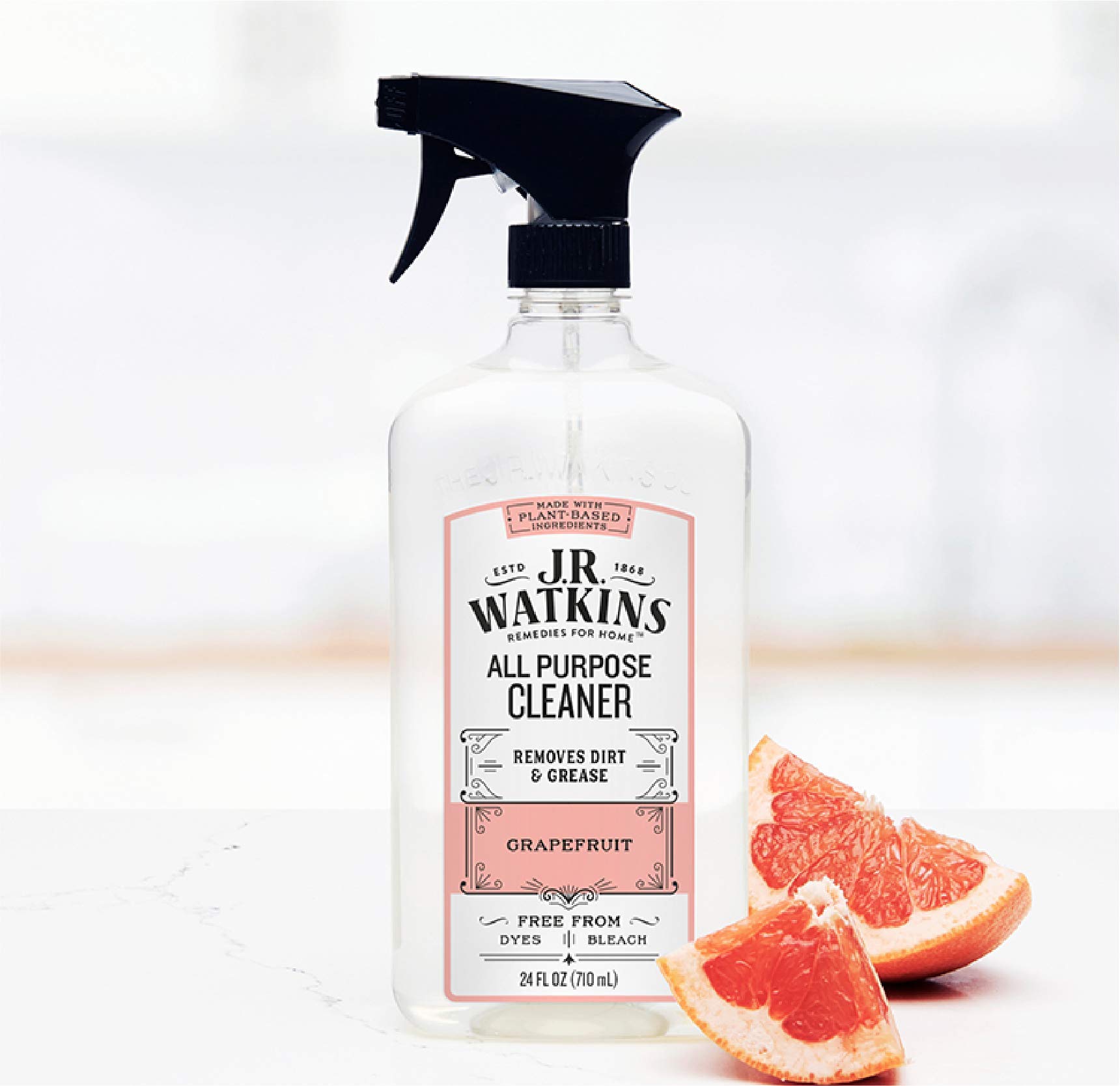 J.R. Watkins All Purpose Cleaner, 24 fl oz, Grapefruit (3 pack