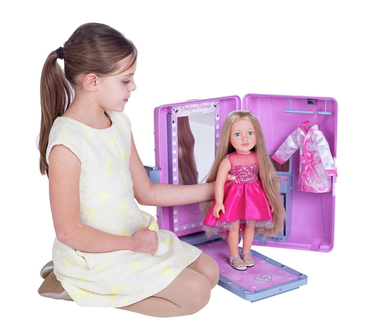 chad valley designafriend wardrobe bumper set