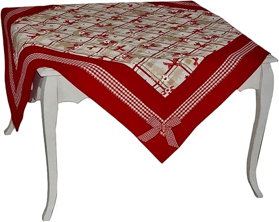 Centrotavola Natalizi Amazon.Preziosa Home Centrotavola Natalizio Stampata Con Decorazioni Natale Cuore 0643 Amazon It Casa E Cucina