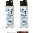 Smilyeez Listing for BG Frigi-Fresh Automotive Air Conditioning Cleaner and Freshener Spray (5.5 oz.) PN 708 (2 Cans) - Eliminate Odors - with Pocket Screwdriver