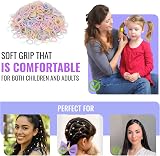 TYGA STORE Pack of 1000 Mini Rubber Bands Soft Elastic Hair Ties view 6