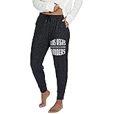 Zubaz Women's NFL Team Womens Marled Super Soft, Lightweight Jogger Pant