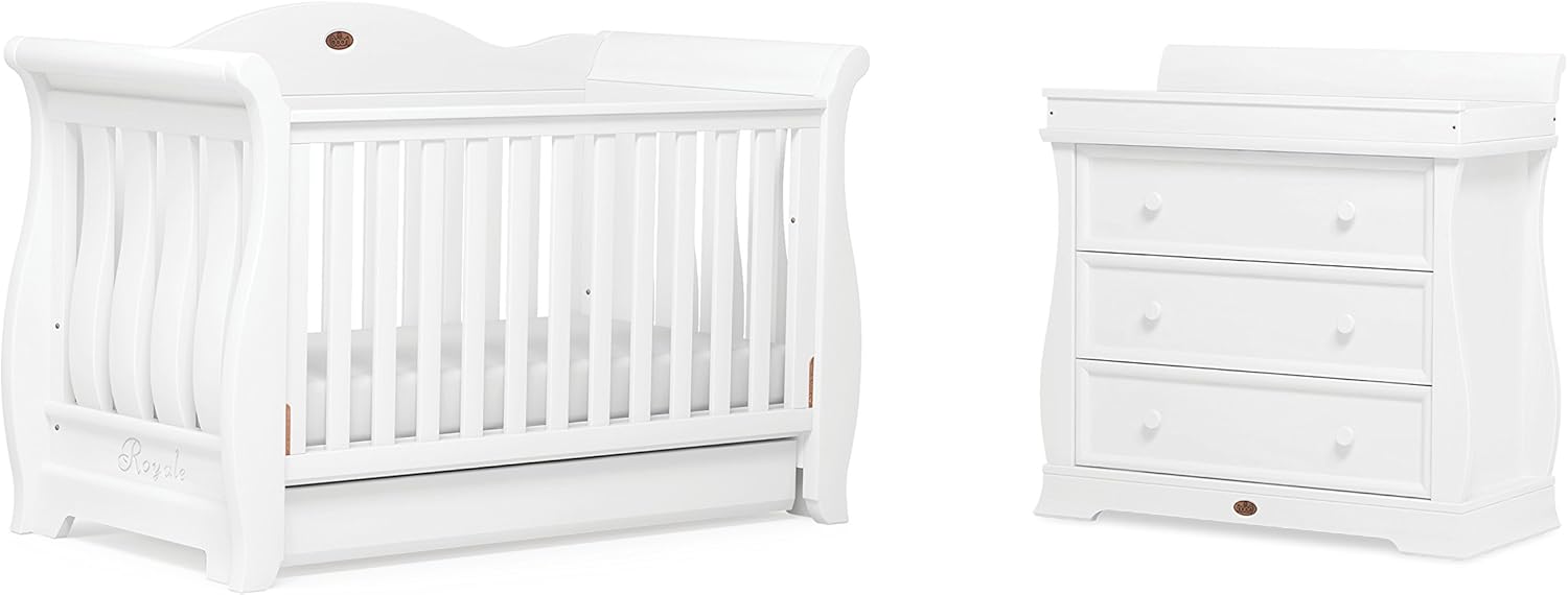 boori royale sleigh cot