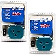 BSEED Surge Protector Outlet for Home Appliances, Power Surge Protector for Refrigerator, TV, Computer and Freezer, Adjustable Voltage Regulator, 220V, 4400W, 2 Pack