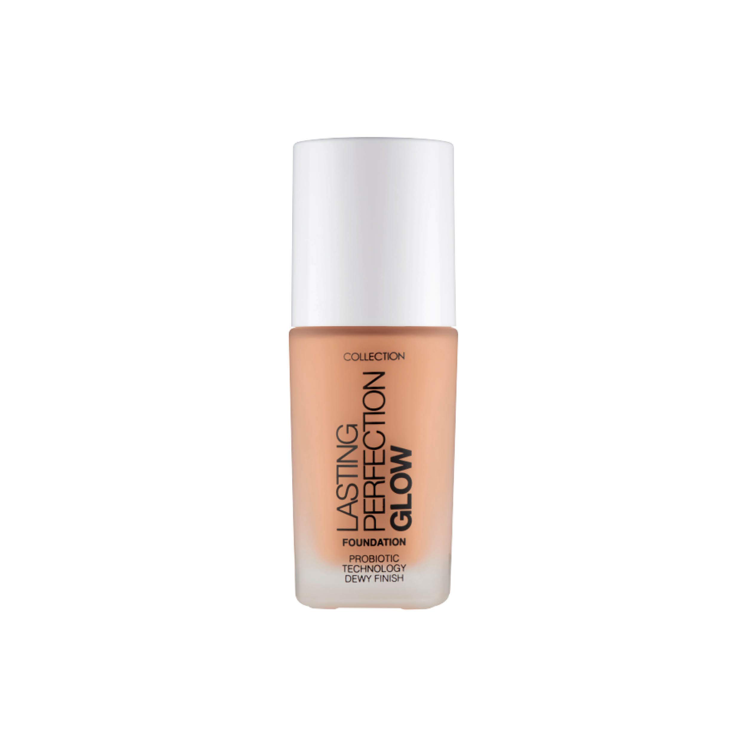 Collection Cosmetics Lasting Perfection Glow Foundation, Medium to Full Coverage, 27ml, Toffee