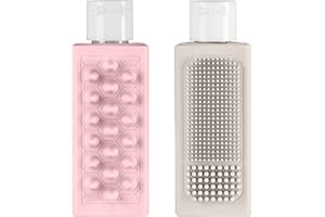 Conair Travel Sized Toiletries, TSA Approved Travel Bottles, Travel Sized Bottles by Travel Smart, 2 Piece Set