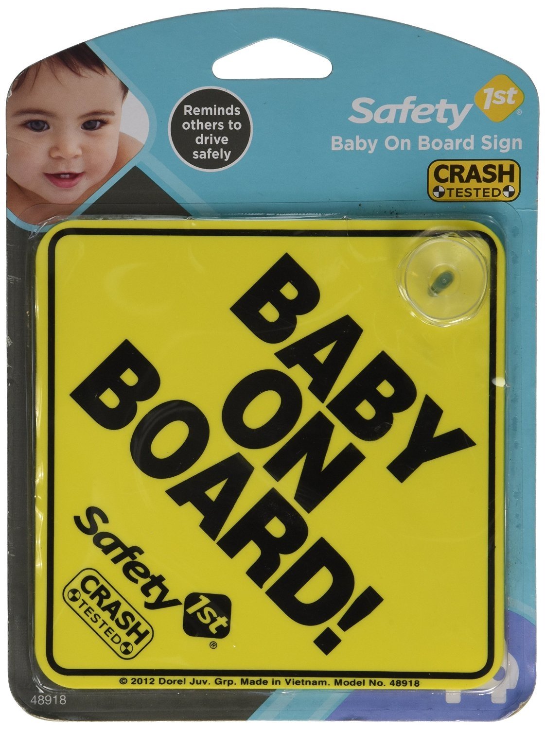safety 1st baby on board sign