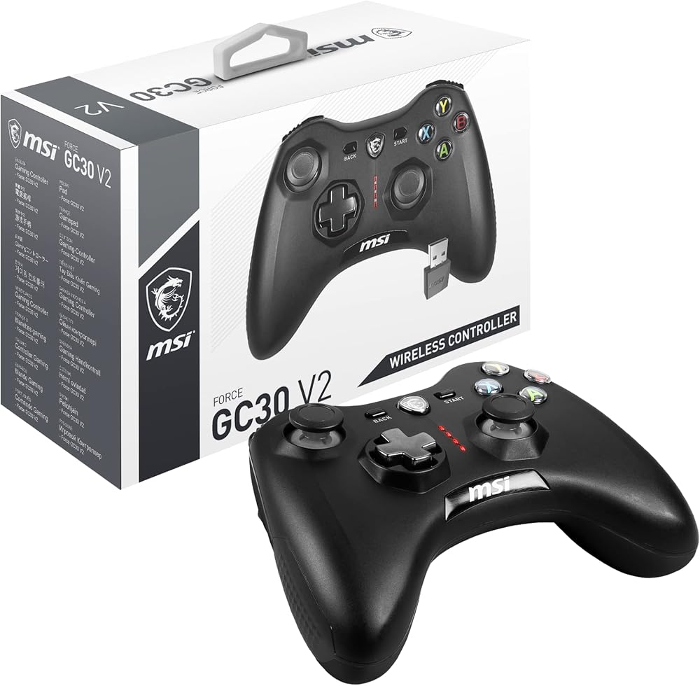 MSI FORCE GC30 V2 Controller Dual Vibration PC Android Console USB