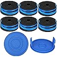 THTEN KST-120X KST 2040-06 String Trimmer Spool Replacement for Kobalt KST 120x-06 40 Volt 20ft Spool 0.065 inch Trimmer Line (Item 1520463,506892,808667)