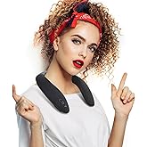 HGHOHG Neckband Speaker, Wireless Wearable Speaker True 3D Stereo HiFi Sound, Portable Personal Body Speakers with 24H Playtime, for Home, Office, and Outdoors