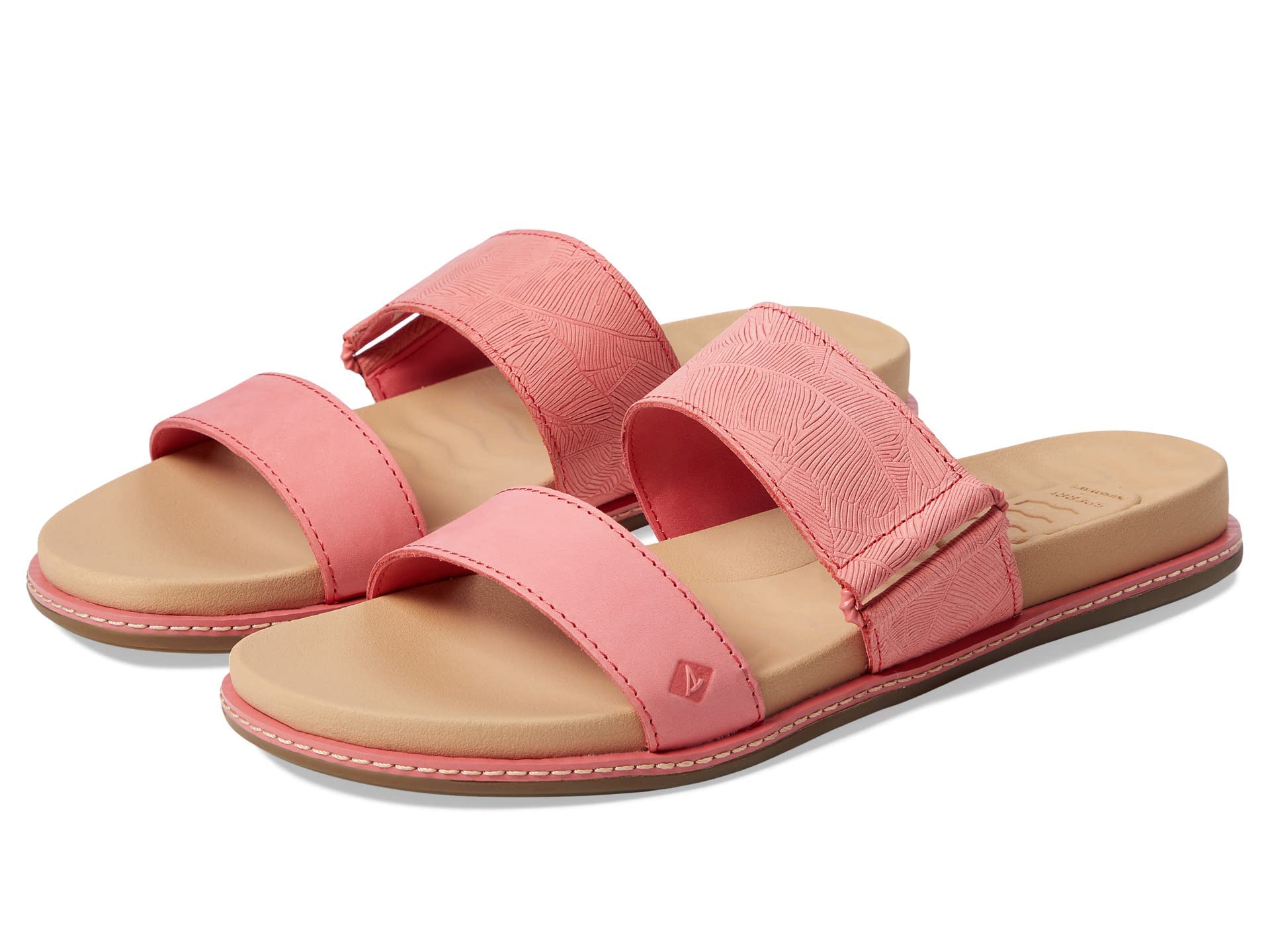 Sperry Women’s Waveside Plushwave Slide Sandal, Bright Pink, 5.5
