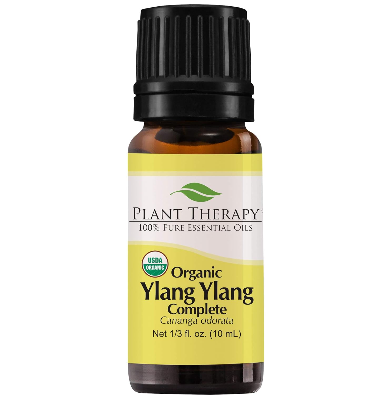 Plant Therapy Ylang Ylang Complete Organic Essential Oil 100% Pure, USDA Certified Organic, Undiluted, Natural Aromatherapy, Therapeutic Grade 10 mL (1/3 oz)