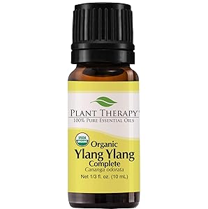 Plant Therapy Ylang Ylang Complete Organic Essential Oil 100% Pure, USDA Certified Organic, Undiluted, Natural Aromatherapy, Therapeutic Grade 10 mL (1/3 oz)