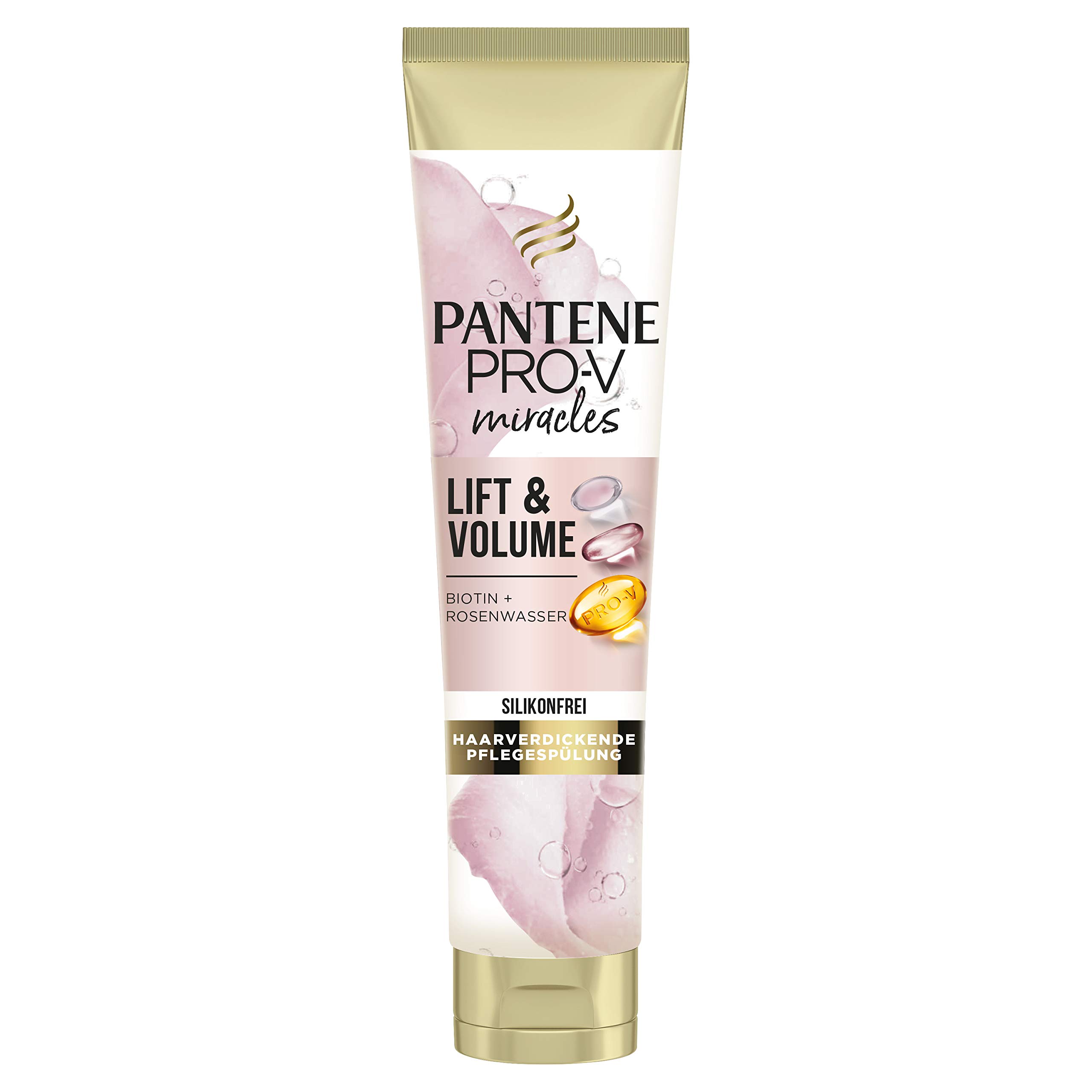 Pantene Pro-V Miracles Lift & Volume Silicone Conditioner with Biotin + Rosewater, 160 ml, Beauty, Hair Care, Conditioner, Conditioner without Silicone, Volume, Thick Hair, Long Hair