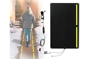 Albott 30x48 Graphene Heated Outdoor Mat for Winter Snow Removal, Non-Slip Electric Design for Walkways, Stairs, Sidewalks, Garages