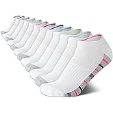 Nautica Women's Socks - Athletic Cushion Low Cut Socks (12 Pack)