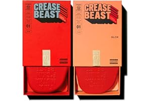 Crease Beast Memory Foam Shoe Crease Protector - Stops Creases in New & Old Shoes - For Jordan’s, Dunks, Air Force for Men’s Sizes 8-12.5 - Duo
