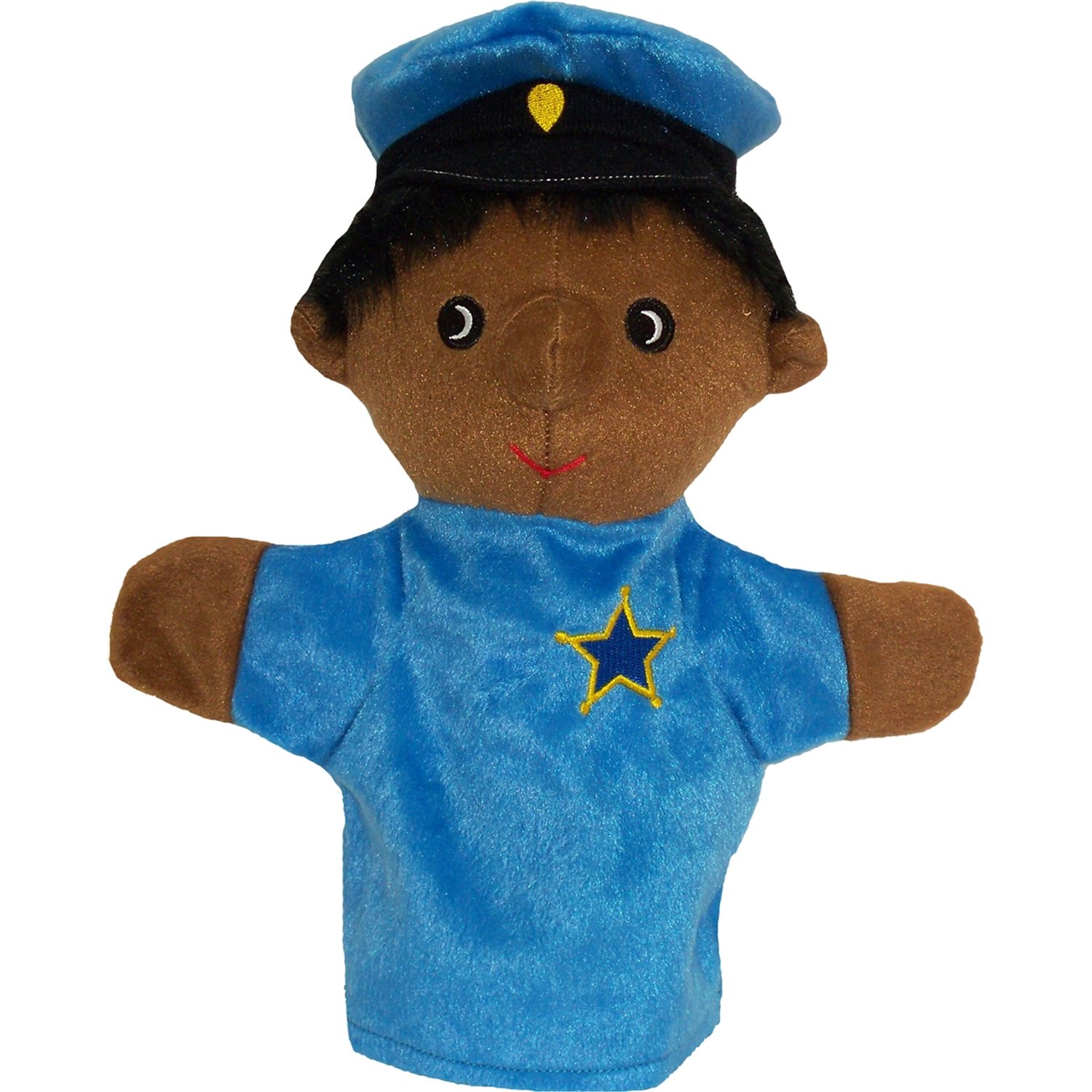 Get Ready Kids MTB456 Police Officer Puppet, 3.7" Height
