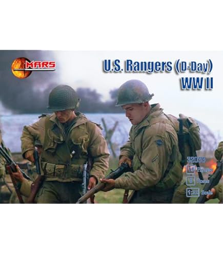Amazon.com: Mars Figures 32044-1/32 - US Marines WW II 12