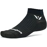 Swiftwick ASPIRE ONE Running & Cycling Socks, Breathable, Compression Fit