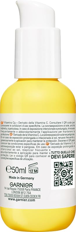 , 2-in-1-Gesichtsserum zum Aufhellen und gegen Hautunreinheiten, mit 20% Vitamin C und SPF25, nicht fettend, klinisch getestet, 50 ml