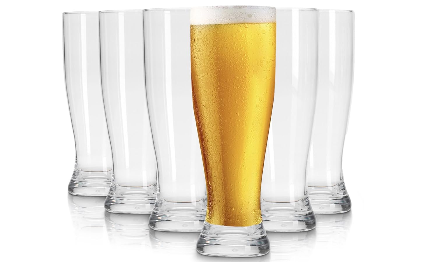 Pasabahce Munich Beer Glasses 600 ml Set of 6 HighQuality