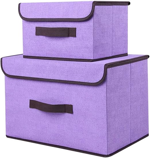 purple toy bin