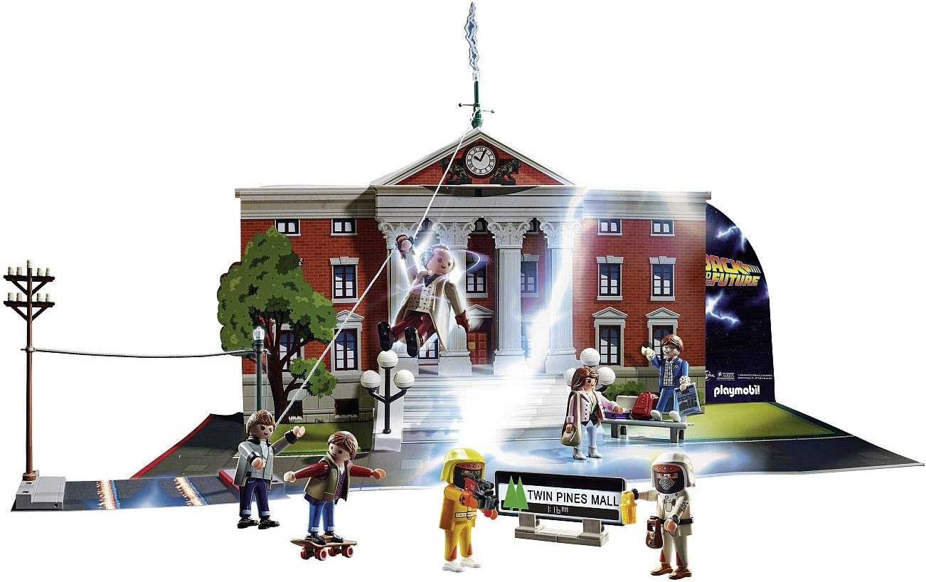 Playmobil 70574 Back to the Future Christmas Advent calendar with Marty McFly and Doc Brown, for ages 5+, Multicoloured - Image 5