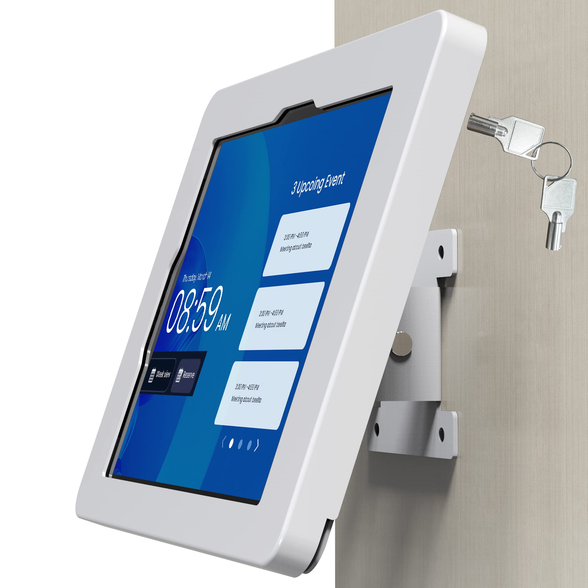 Beelta iPad Wall Mount for 10.9 inch iPad 10th, Pro 11" 1 2 3 4, Air 4 5 BSW101WA