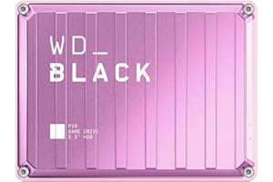 WD_BLACK 2TB Pink P10 Game Drive Portable External Hard Drive HDD, Works with PlayStation, Xbox, & PC - WDBA2W0020BPK-WES1