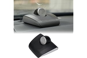 WDiYA Car Surface Mount Speakers Premium Bass + Silk Film Tweeter Unit High-Performance Center-Channel Speakers Audio System Universal Mid-Dash Center Console Stereo Surround Easy No-Cut Installation