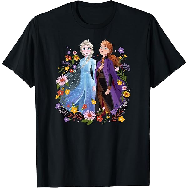 Amazon.com: Frozen 2 - Elsa And Anna Long Sleeve T-Shirt