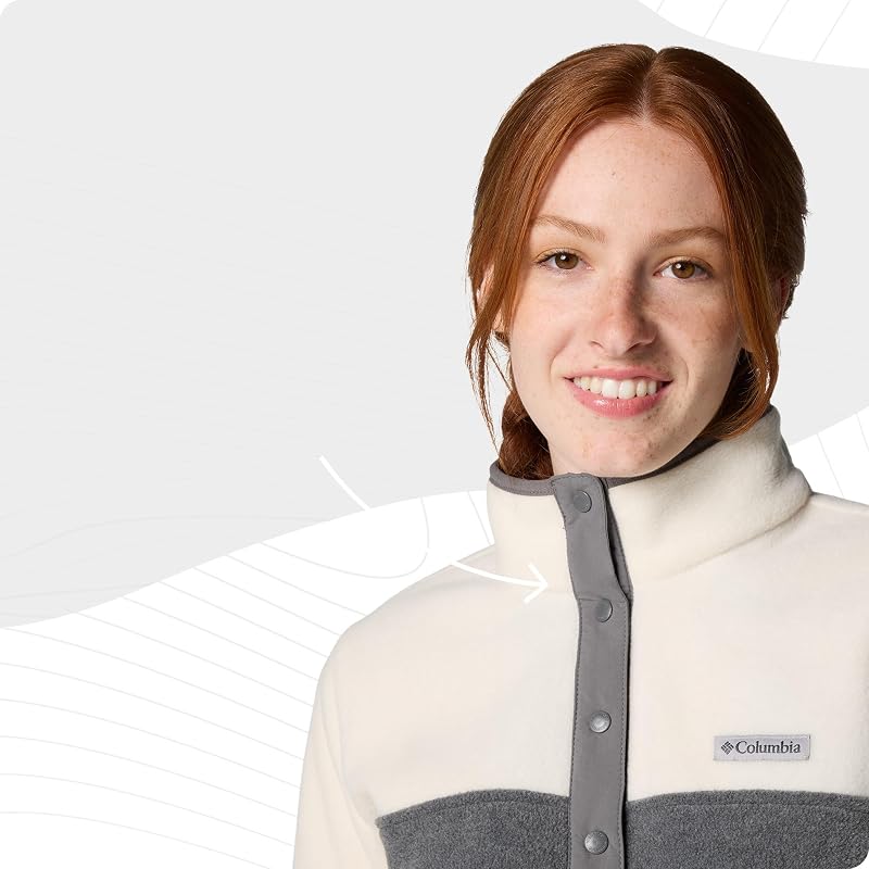 Damen-Pullover, Benton Springs Half Snap II