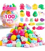 JOYIN 12 PCS Oeufs Squishy Toy de Pâques Soulagement du Stress à Hausse Lente Oeufs de Pâques à Presser Super Doux pour la Fête de Pâques, Panier de Pâques, Couleurs Assorties 1,6X2,6