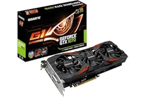 GIGABYTE GV-N1070G1 GAMING-8GD REV2.0 GeForce GTX 1070 G1 Computer Graphics Card
