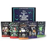 Bones Coffee Company Disney Tim Burton's The Nightmare Before Christmas Collector's Box Ground Coffee Beans | 4 oz Pack of 5 