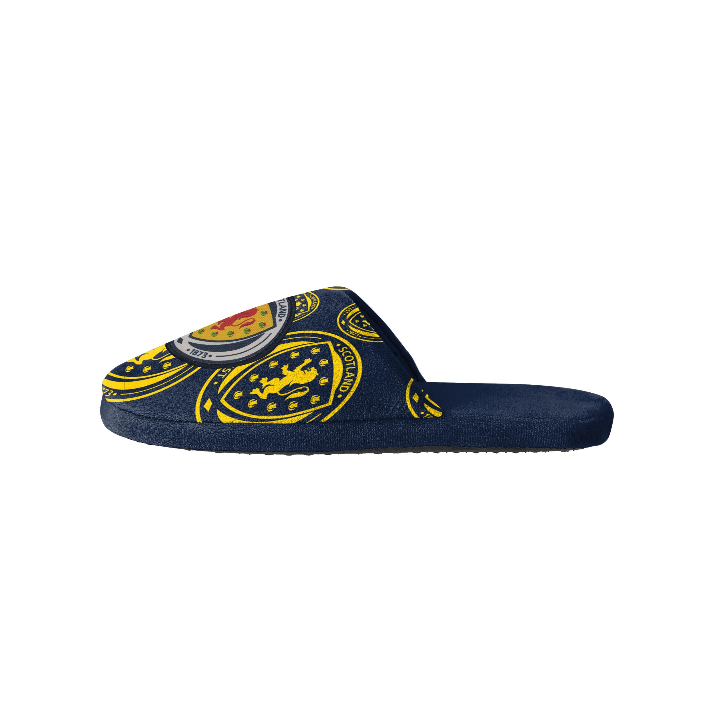 FOCO Officially Licensed All Over Team Print Football Mule Slippers (Scotland) (12/13 UK)