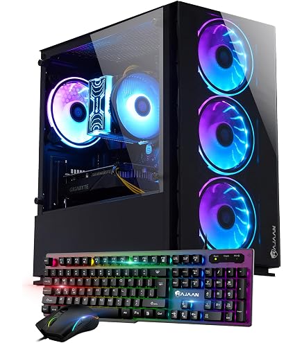 HAJAAN SuperX Gaming PC Desktop Computer – AMD Ryzen 7 5700X