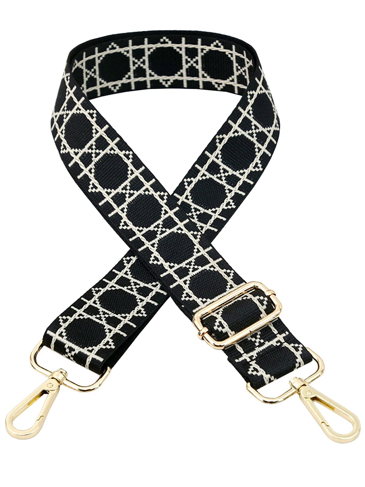 Adjustable Wide Shoulder Strap Replacement Belt Crossbody Canvas Bag Handbag