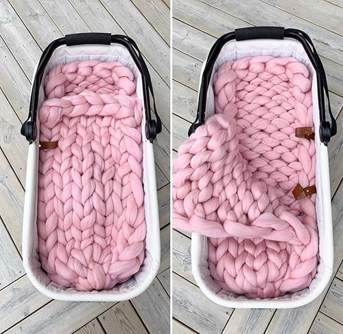 wool stroller blanket