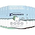 Movemints Clear Aligner Mints - Patented, Edible Alternative to Chewies - Freshen Breath and Improve Dry Mouth with Xylitol - Mint Chocolate (7 Pack)