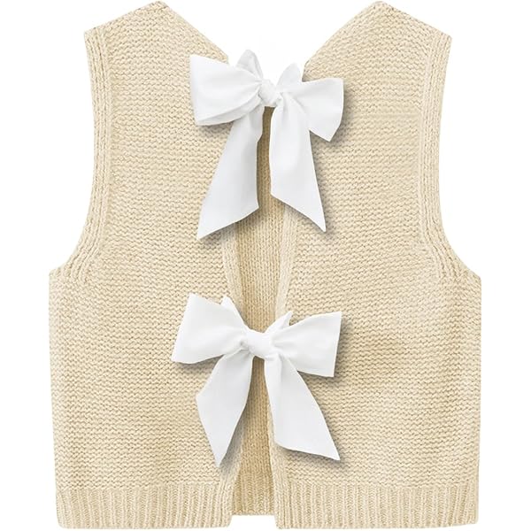 トップス bibiy Bibiy DONNA RIBBON VEST Ribbon Daisy Vest – Simone Rocha