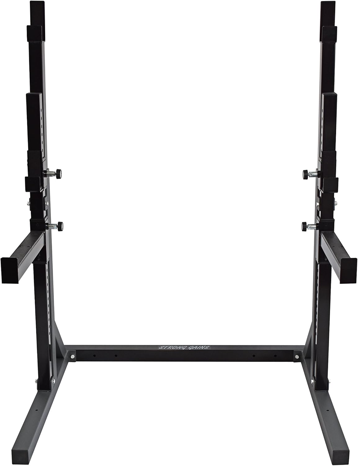 STRONG GAINS Kniebeugenständer, Squat Rack, Hantelständer, Hantelablage