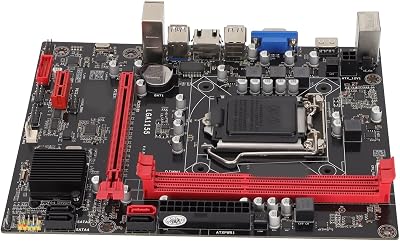 0102015 B75 ATX Motherboard 2x DDR3 USB 3.0 2.0 Gaming Desktop Computer