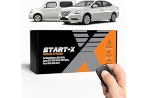 Start-X Remote Starter Kit for Sentra 2013-2019, Versa 2012-2019, Cube 2009-2014, Versa Note 2014-2019 || 3X Lock to Remote S
