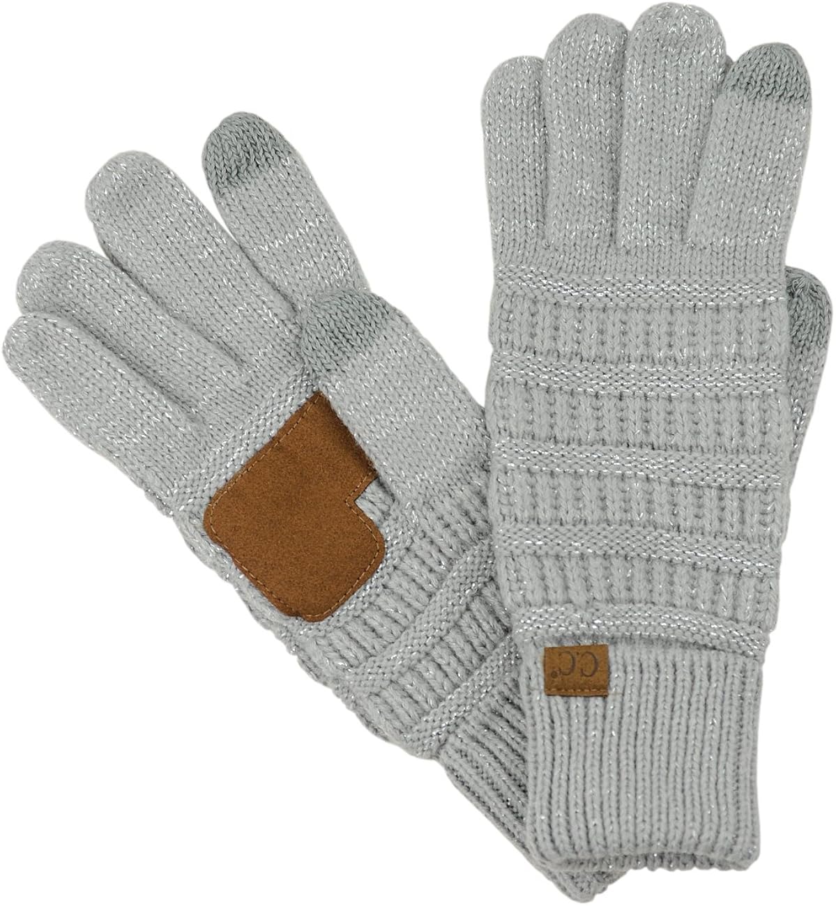 C.C Unisex Cable Knit Winter Warm Anti-Slip, Black 2, Size One Size at  Women’s Clothing store
