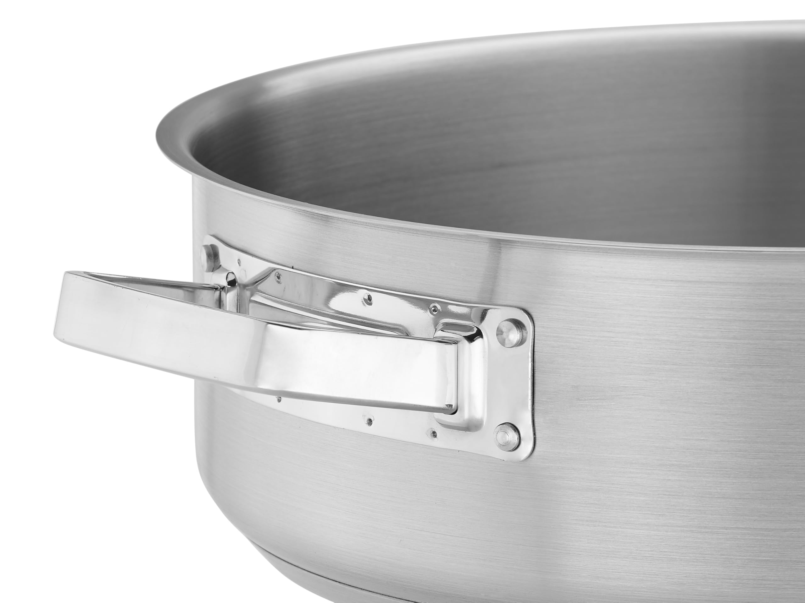 TECHNICA Topf Induktion 11,2 l – Kochtopf Groß ⌀360 mm aus Edelstahl mit Deckel – Kapselboden – Für alle Herdarten – Spülmaschinengeeignet – Hitzefeste Griffe – Ohne Nickel – Profiqualität 4